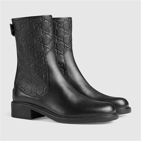 black.gucci boots|gucci boots women brown.